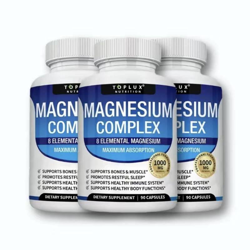 Magnesium Complex 8 Essential Magnesium Supplement Fitness Edible IMMUNITY